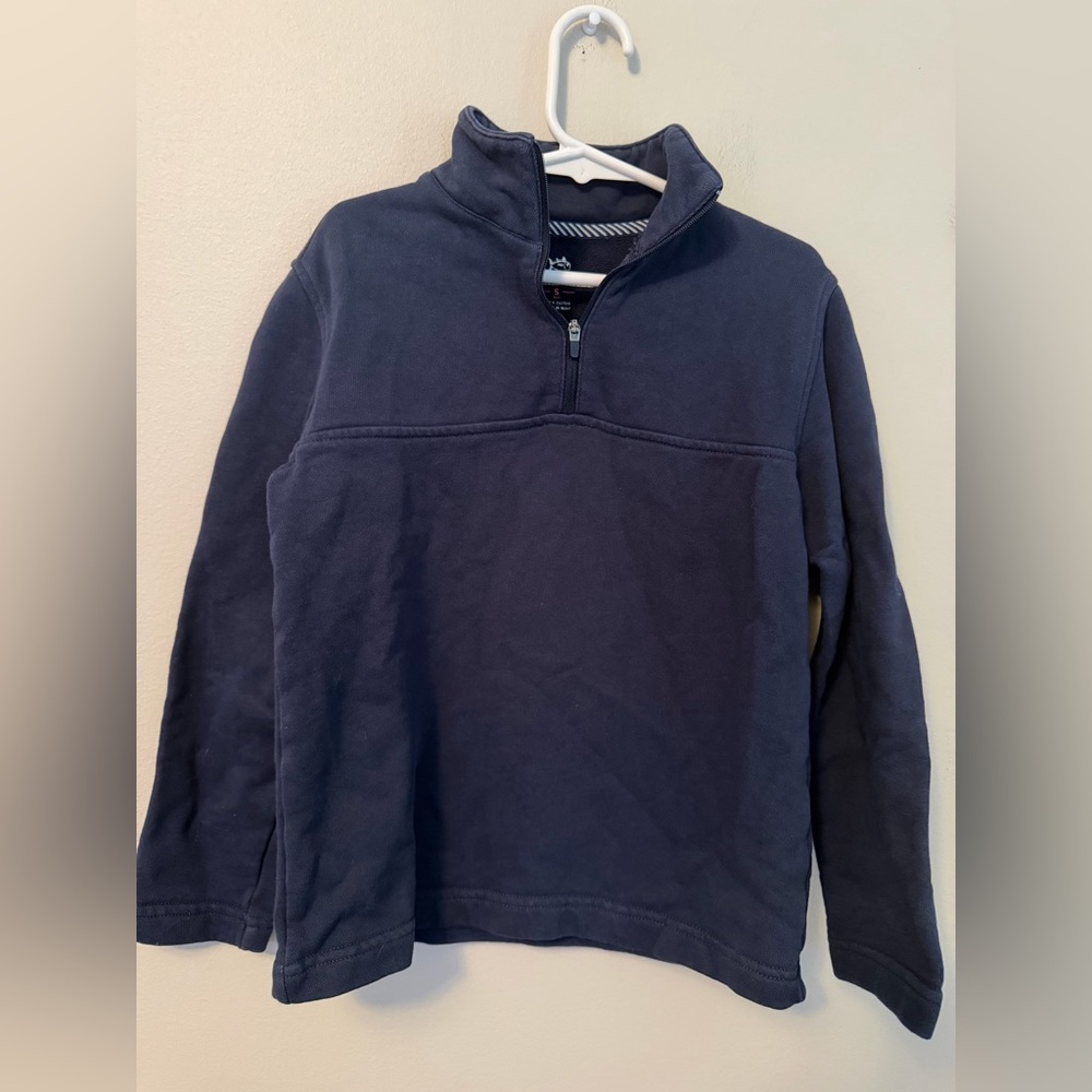 Southern Tide Navy Blue Quarter-Zip Pullover